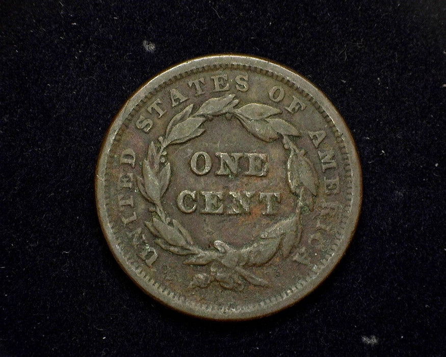 1841 Large Cent Coronet VF - US Coin