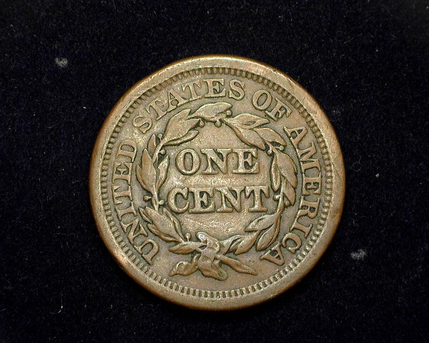1850 Large Cent Coronet F/VF - US Coin