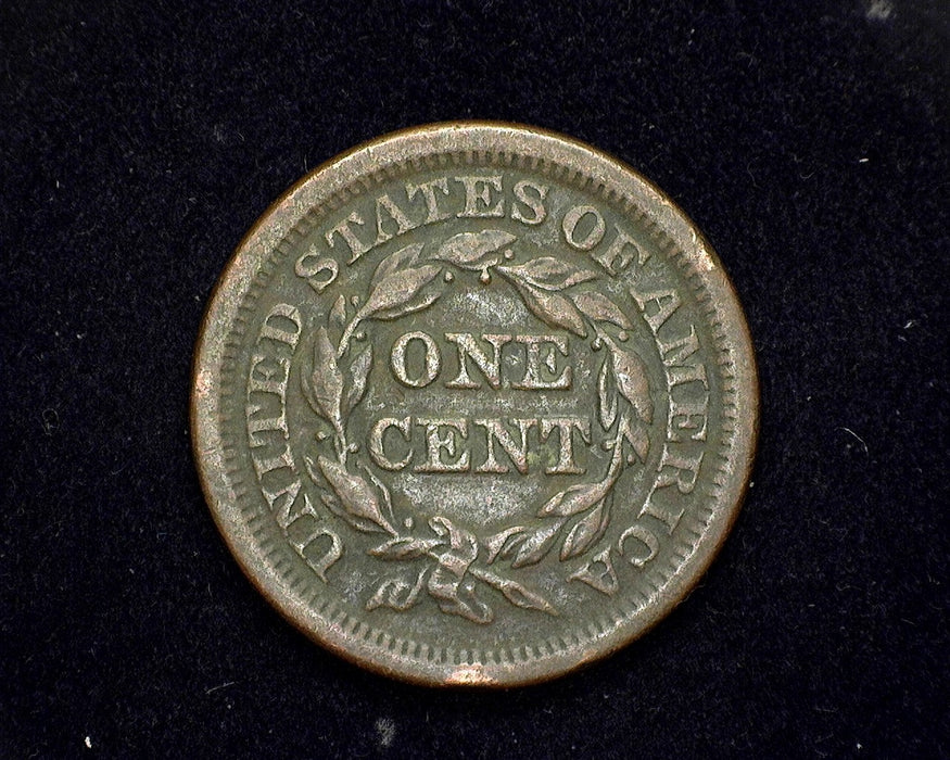 1853 Large Cent Coronet VF/XF - US Coin