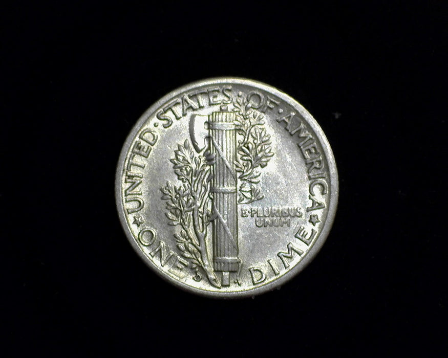1938 D Mercury Dime AU - US Coin