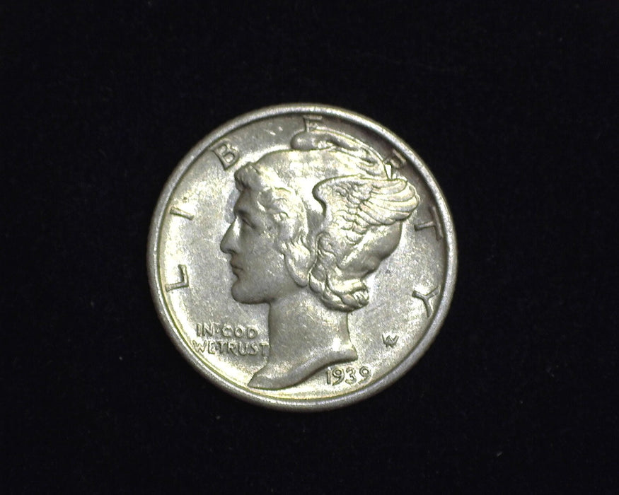 1939 S Mercury Dime AU - US Coin