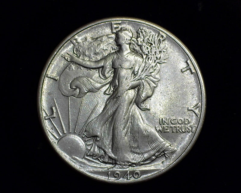 1940 Liberty Walking Half Dollar AU - US Coin