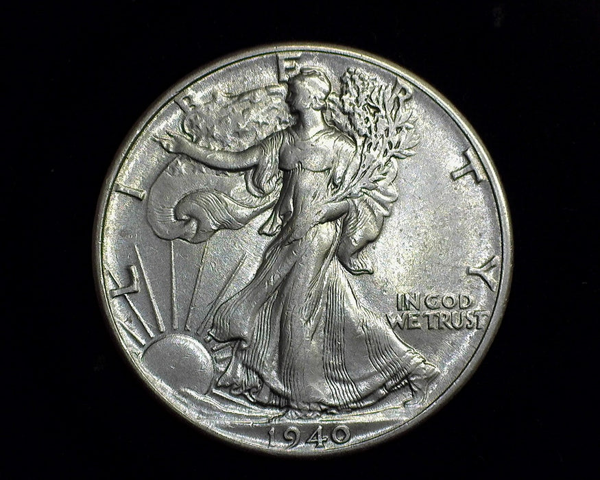 1940 Liberty Walking Half Dollar AU - US Coin
