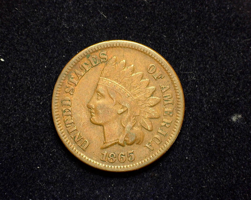 1865 Indian Head Penny/Cent VF - US Coin