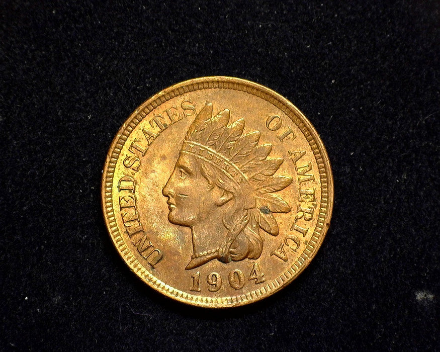 1904 Indian Head Penny/Cent AU - US Coin