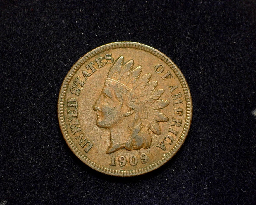 1909 Indian Head Penny/Cent VF/XF - US Coin