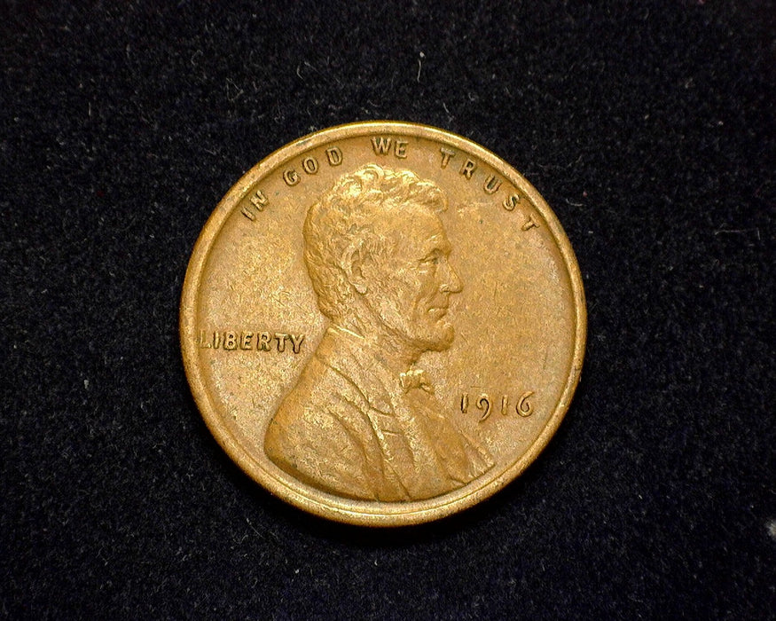 1916 Lincoln Wheat Penny/Cent XF - US Coin