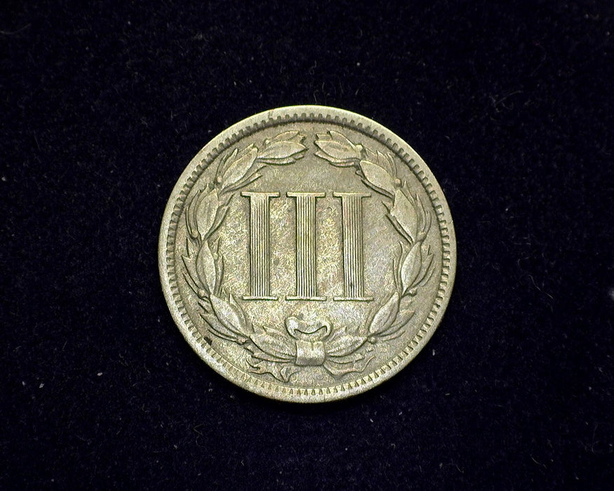 1881 Three Cent Nickel F - US Coin