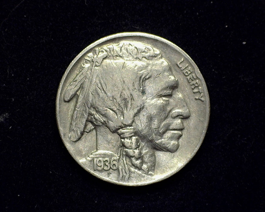 1936 Buffalo Nickel AU - US Coin