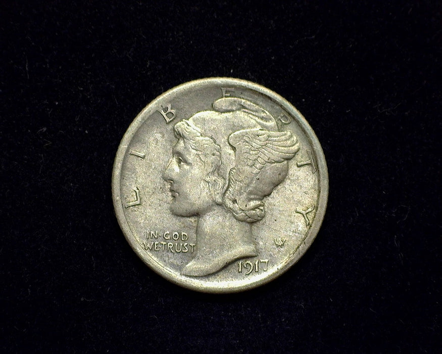 1917 Mercury Dime XF - US Coin