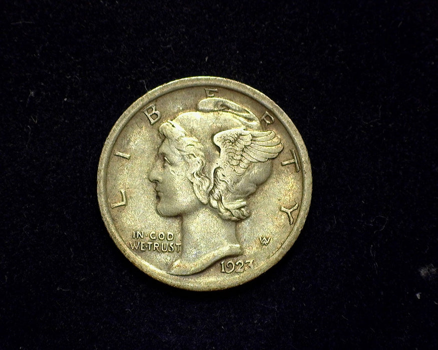 1923 Mercury Dime VF - US Coin