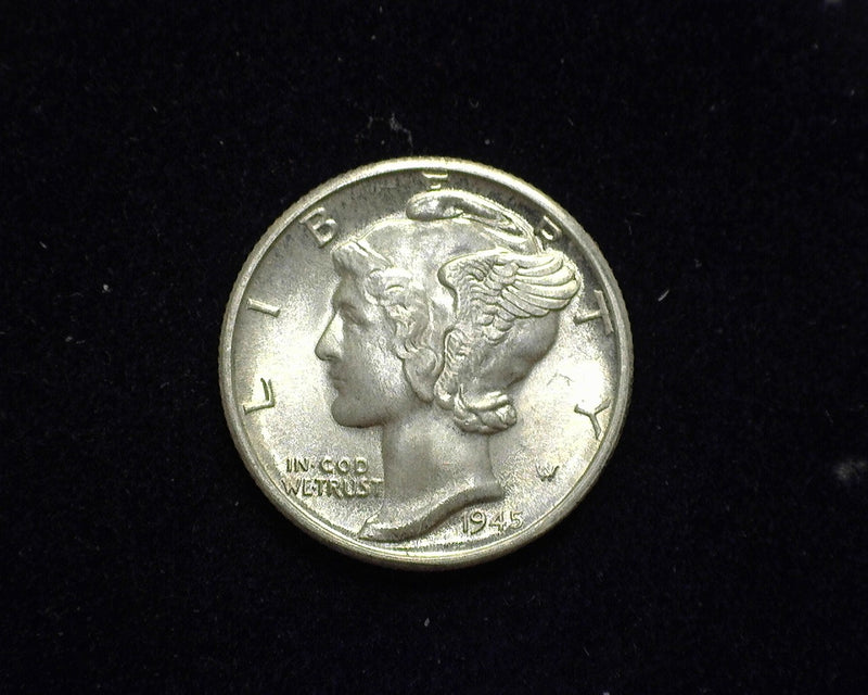 1945 D Mercury Dime BU - US Coin