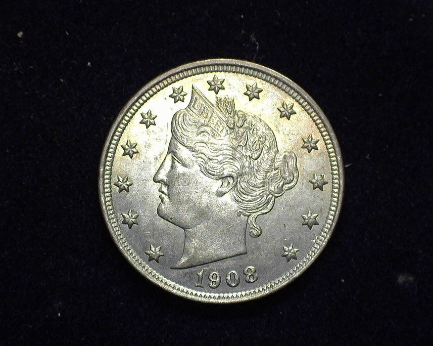 1908 Liberty Head Nickel BU - US Coin