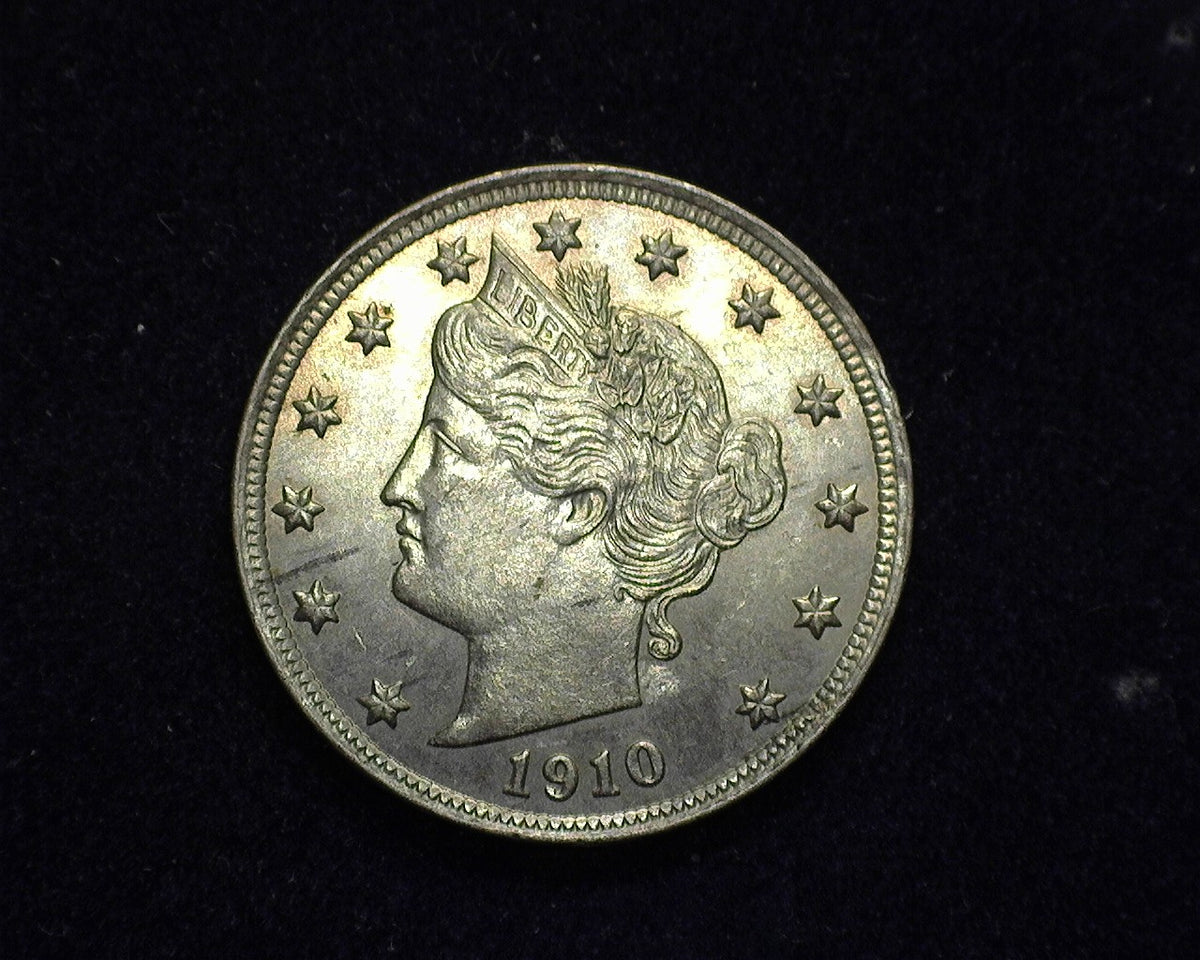 1910 Liberty Head Nickel BU Choice - US Coin — Huntington Stamp