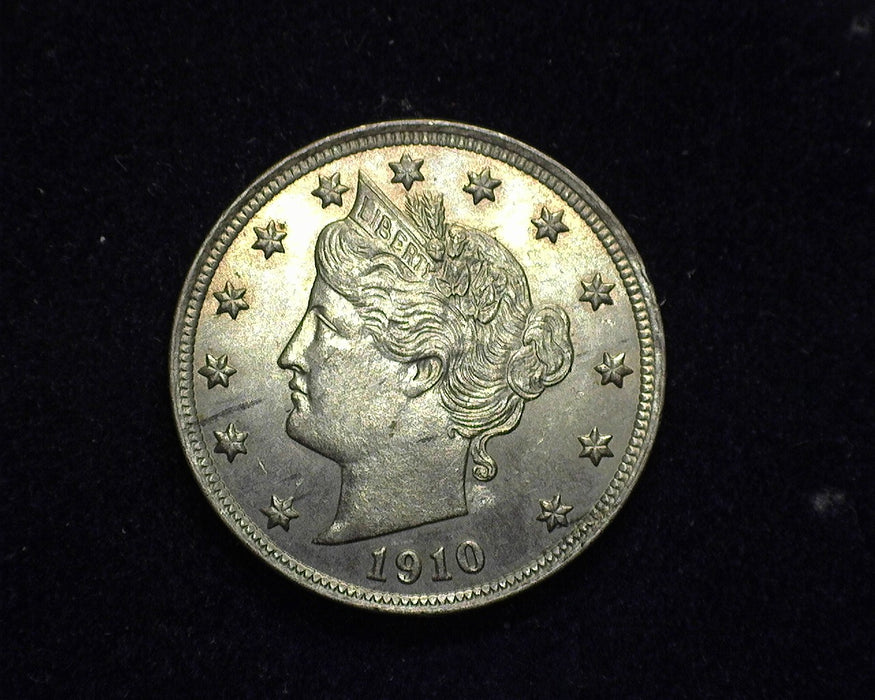 1910 Liberty Head Nickel BU Choice - US Coin