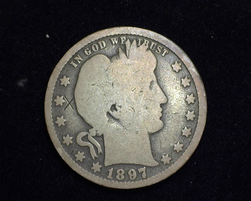 1897 O Barber Quarter G - US Coin