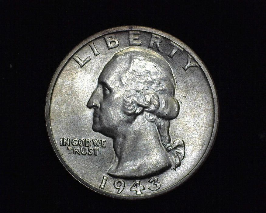1943 S Washington Quarter BU Gem! - US Coin
