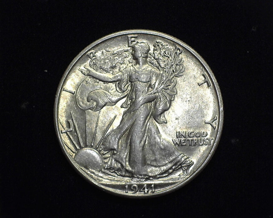 1941 D Walking Liberty Half Dollar AU - US Coin