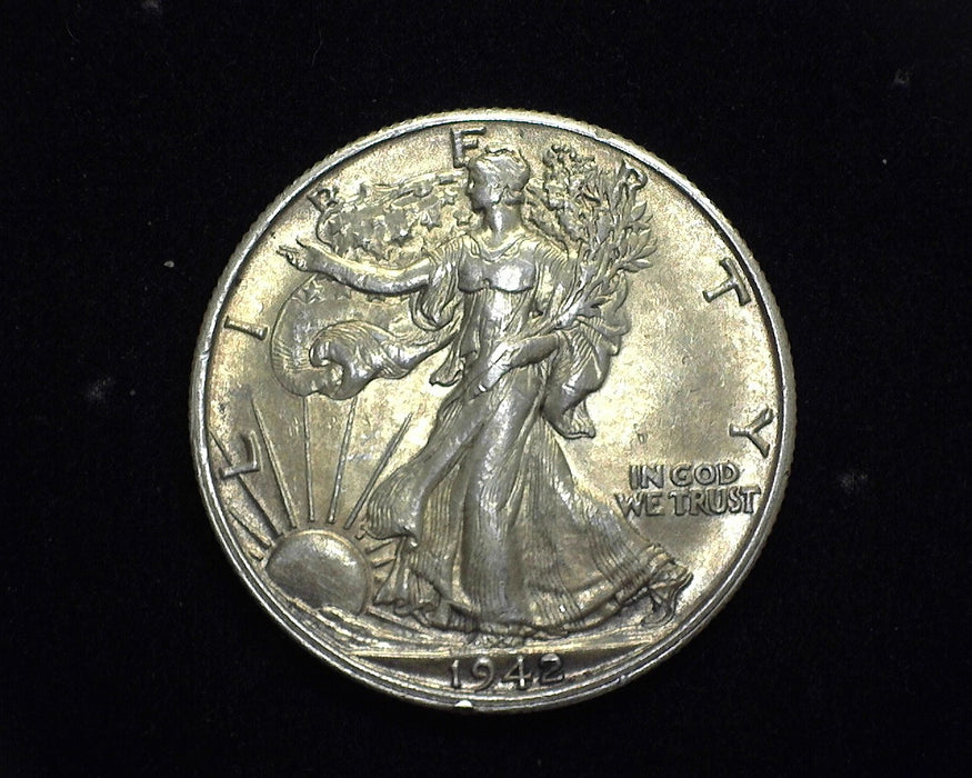 1942 D Walking Liberty Half Dollar AU - US Coin