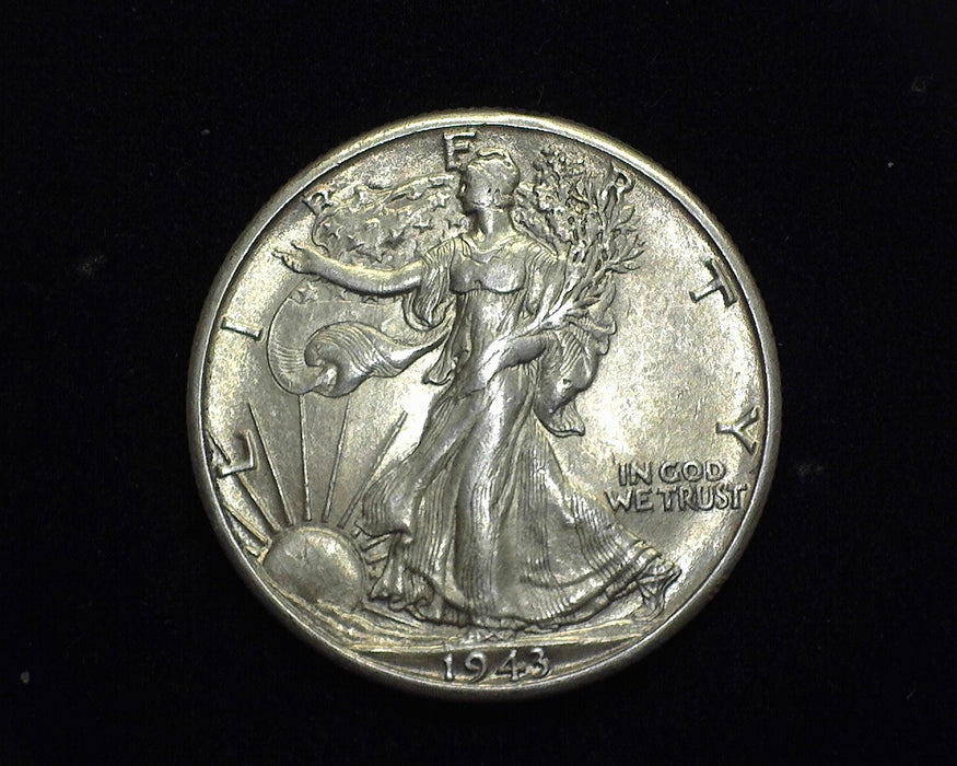 1943 D Walking Liberty Half Dollar AU - US Coin