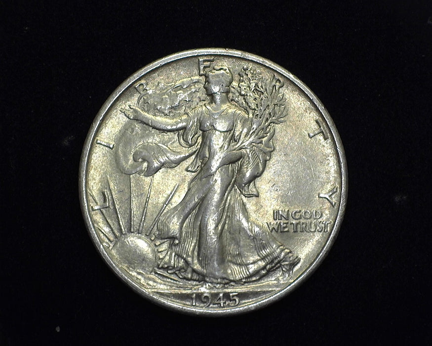 1945 S Walking Liberty Half Dollar AU - US Coin
