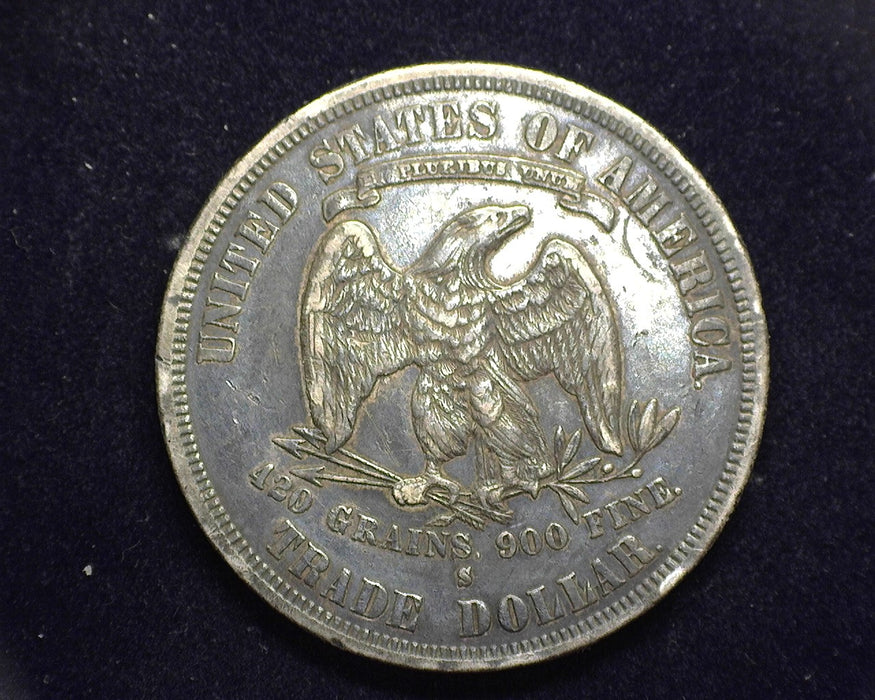 1878 S Trade Dollar XF - US Coin