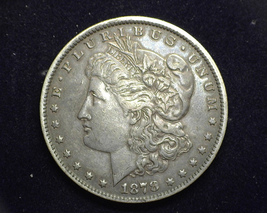 1878 Seven feathers Morgan Silver Dollar XF - US Coin