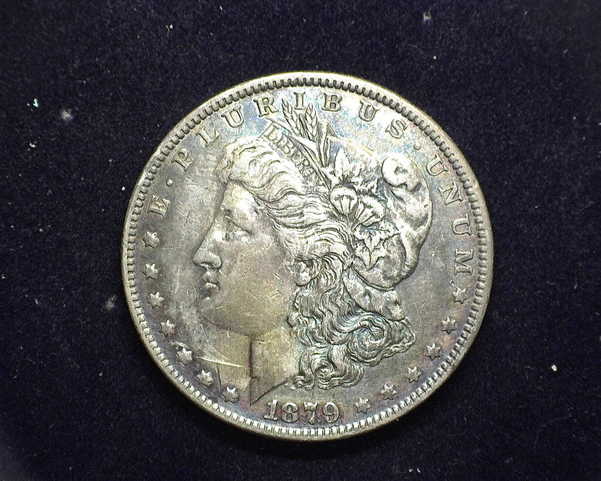 1879 Morgan Silver Dollar BU Nicely toned - US Coin