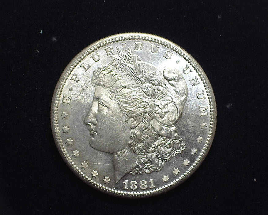 1881 S Morgan Silver Dollar BU MS64 - US Coin