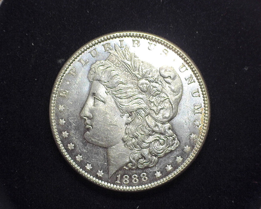 1888 Morgan Silver Dollar BU MS63 Proof like - US Coin