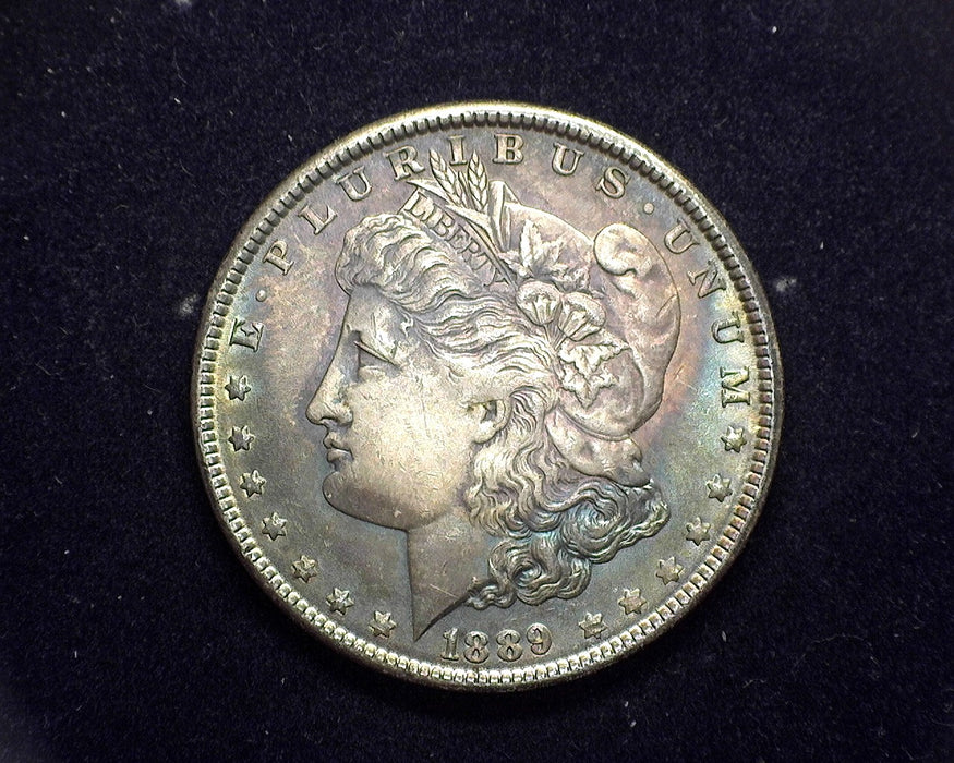 1889 Morgan Silver Dollar BU Nicely toned - US Coin