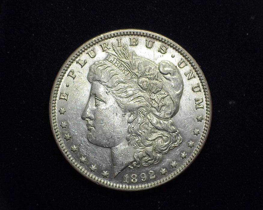 1892 Morgan Silver Dollar AU - US Coin