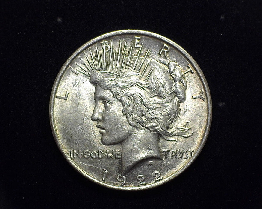 1922 D Peace Dollar BU - US Coin