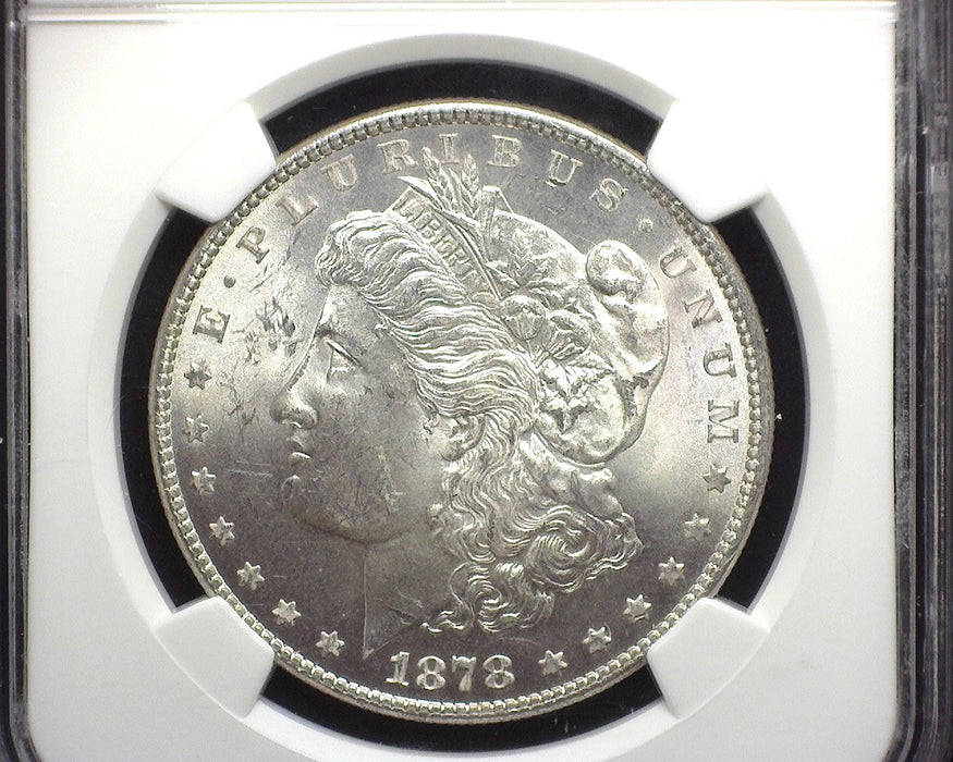 1878 7TF Rev of 78 Morgan Dollar NGC - MS63 - US Coin