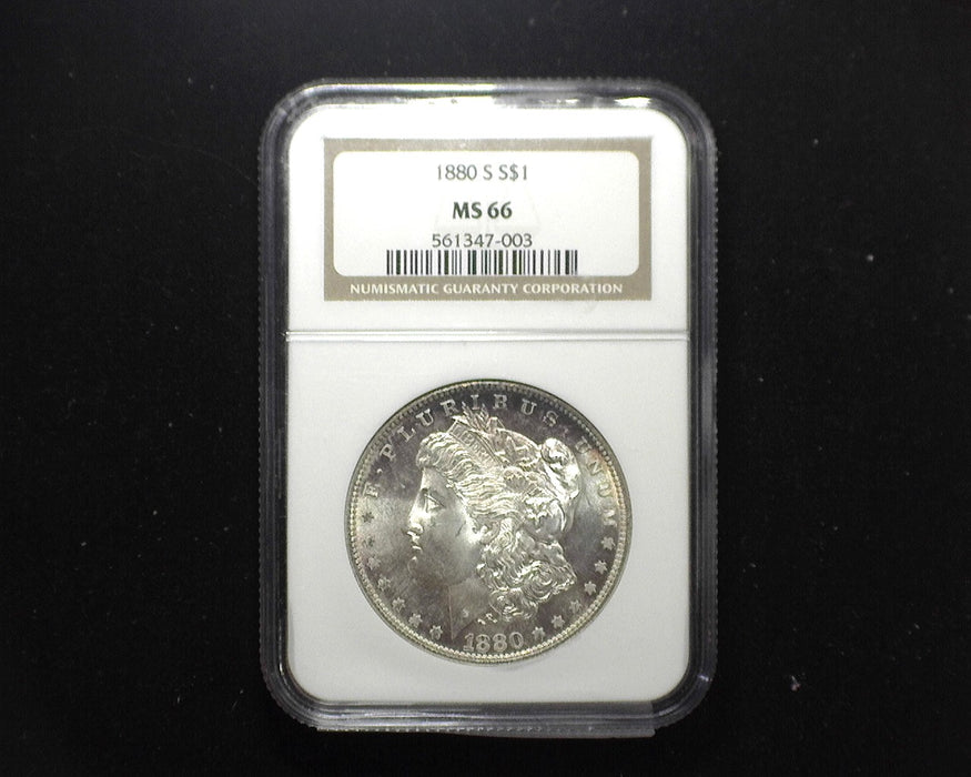 1880 S Morgan Dollar NGC - MS66 - US Coin