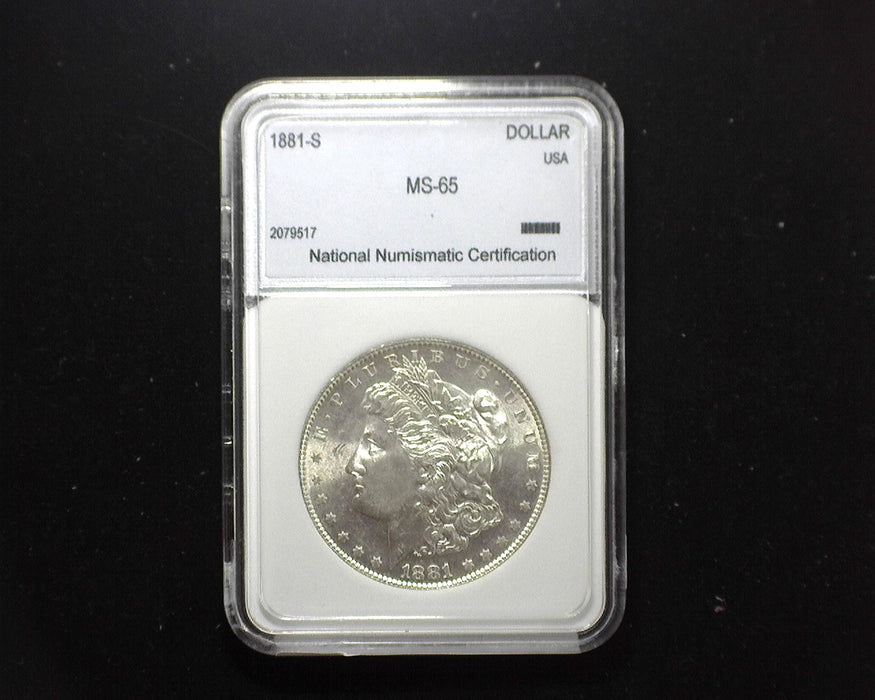 1881 S Morgan Dollar NNC - MS65 - US Coin