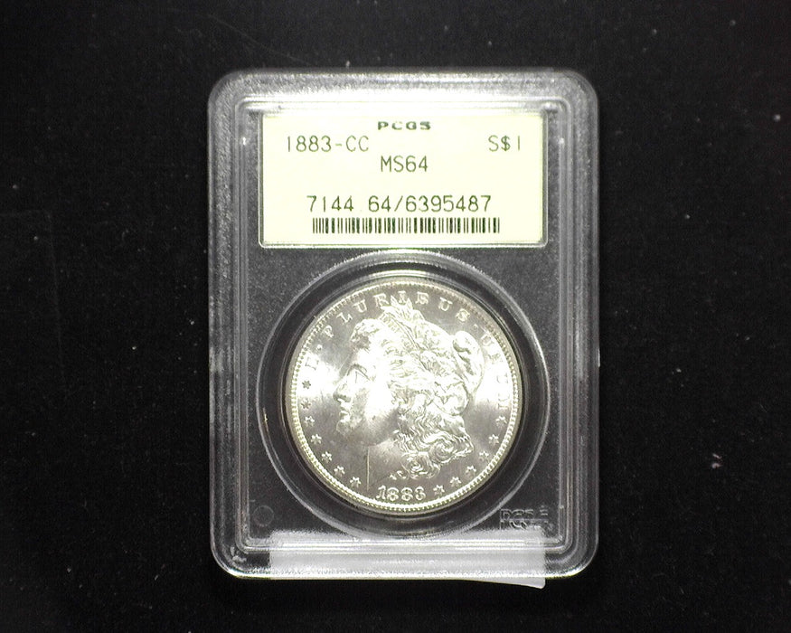 1883 CC Morgan Dollar PCGS - MS64 - US Coin