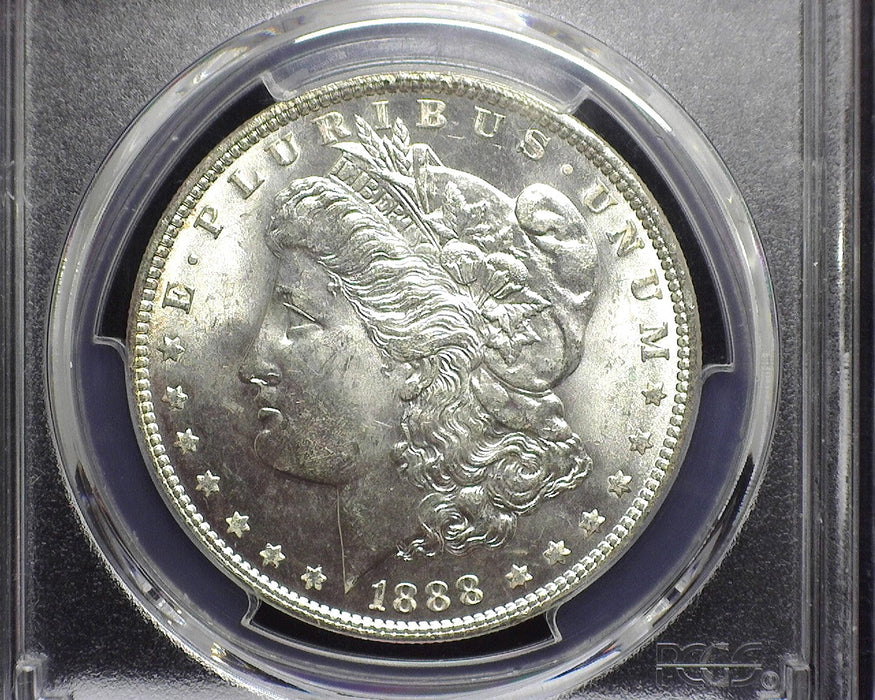 1888 Morgan Dollar PCGS - MS63 - US Coin