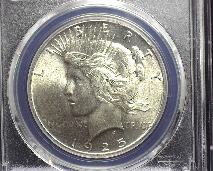 1925 Peace Dollar PCGS - MS64 - US Coin