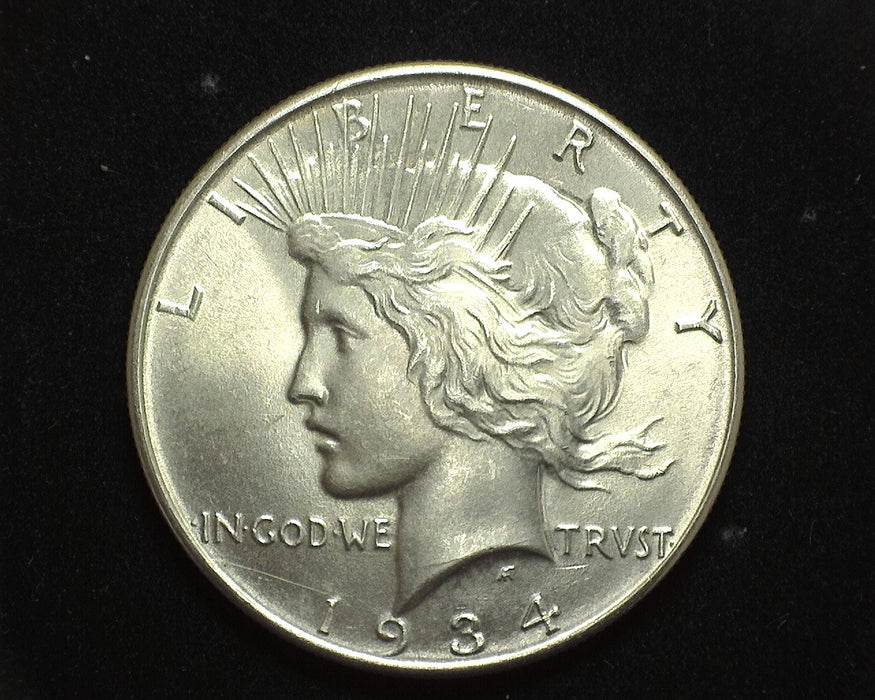 1934 Peace Dollar BU Choice - US Coin