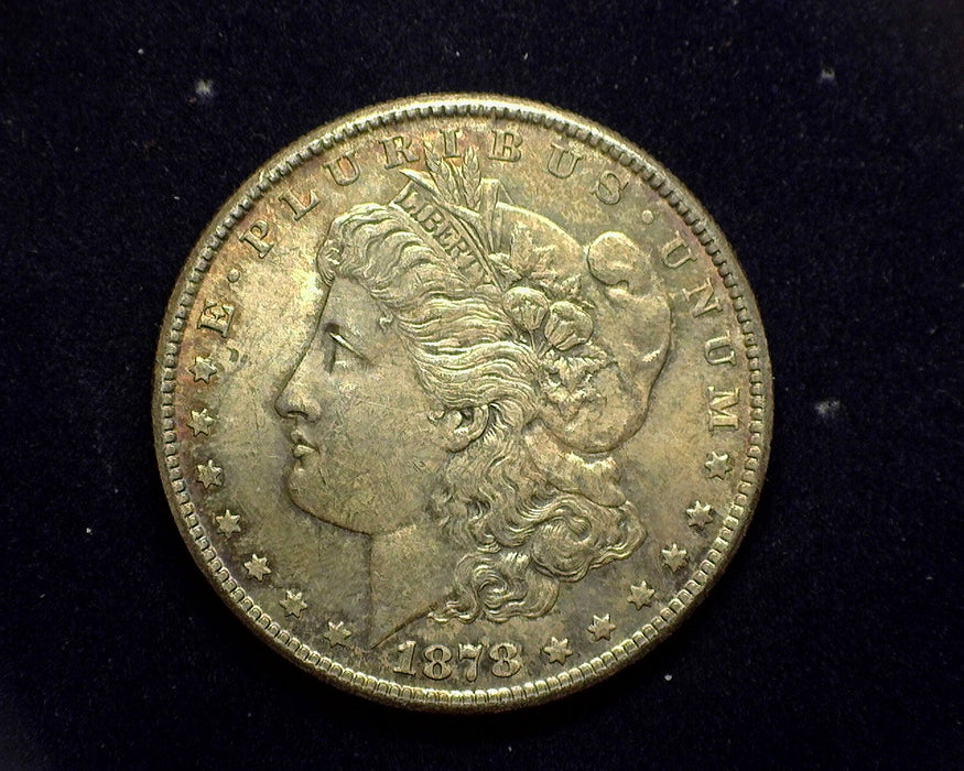 1878 S Morgan Dollar BU Nicely toned - US Coin