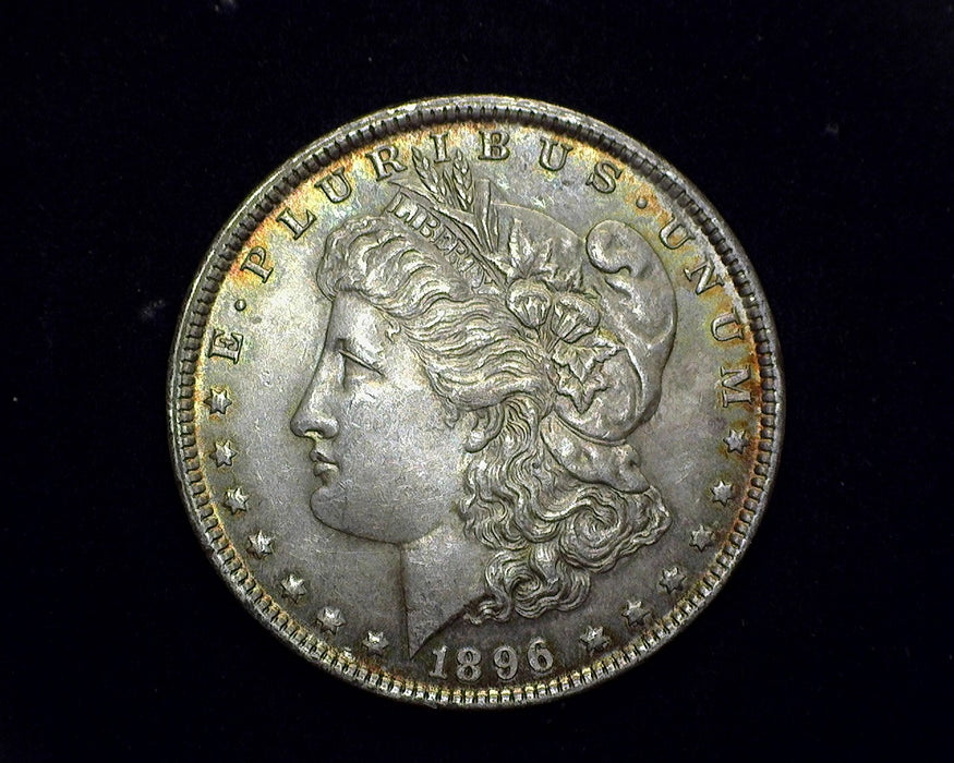 1896 Morgan Dollar BU Nicely toned - US Coin