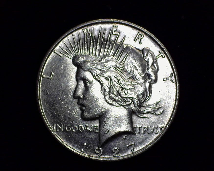 1927 D Peace Dollar UNC+ - US Coin