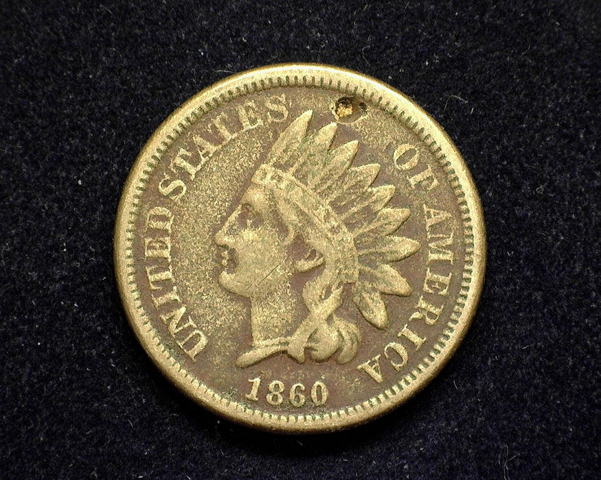 1860 Indian Head Penny/Cent VG Dig - US Coin
