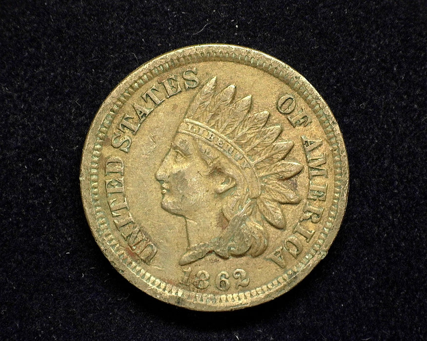 1862 Indian Head Penny/Cent VF - US Coin