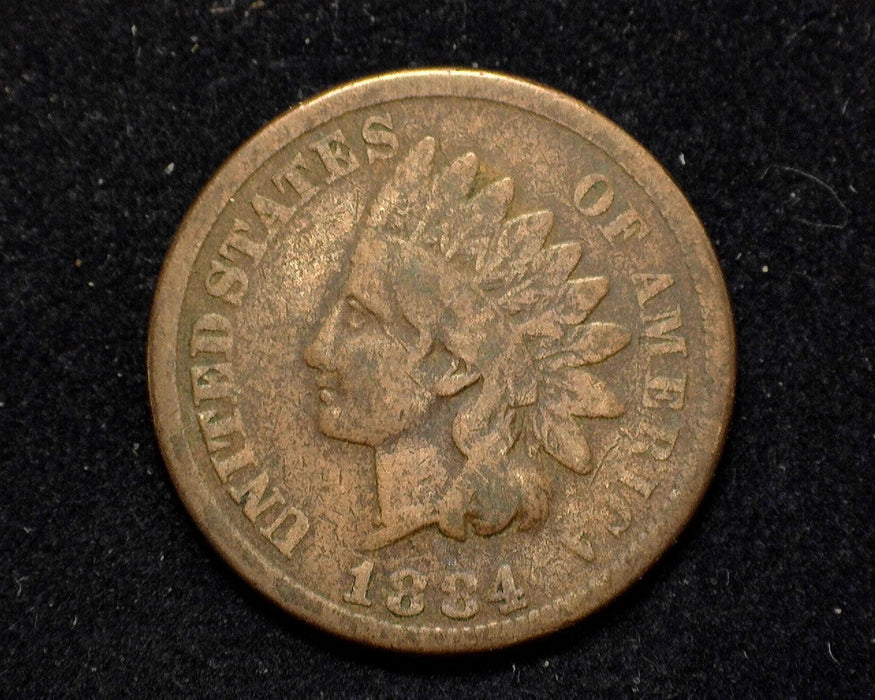 1884 Indian Head Penny/Cent G - US Coin