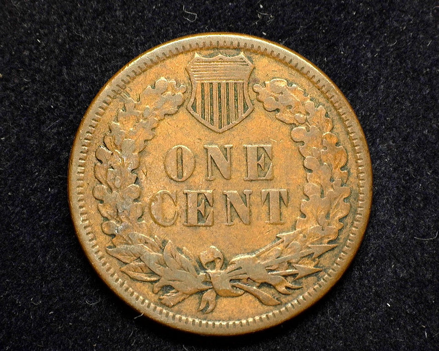 1884 Indian Head Penny/Cent F - US Coin