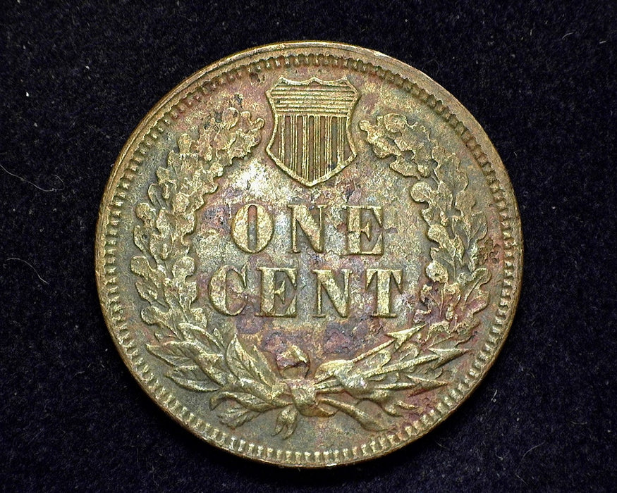 1886 Type 2 Indian Head Penny/Cent XF Slight surface damage - US Coin