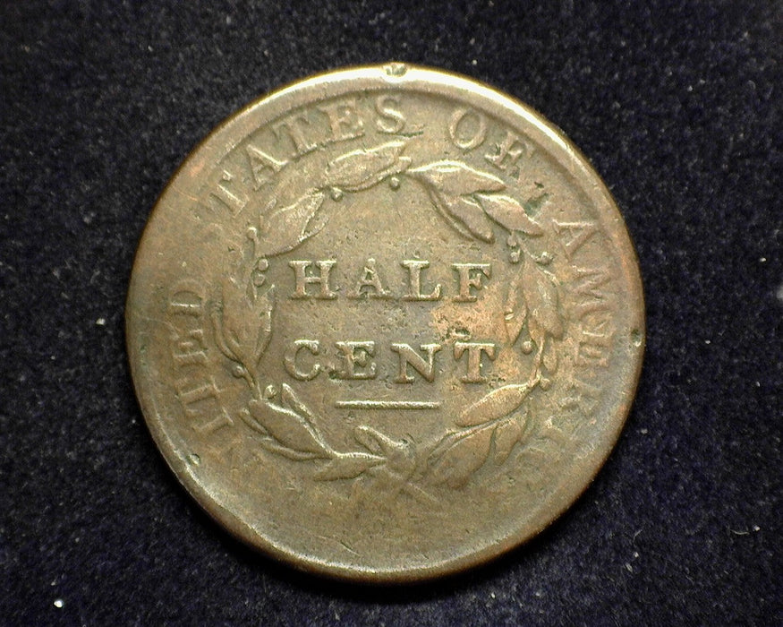 1809 Classic Head Half Cent VG Surface damage - US Coin