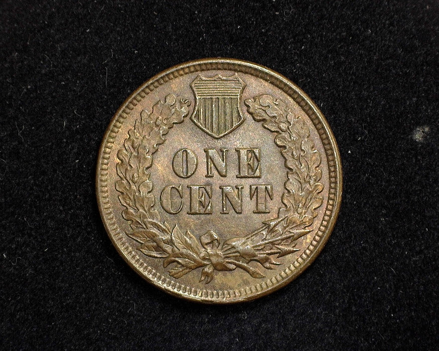 1900 Indian Head Penny/Cent Even with traces of mint red MS-64 RB - US Coin